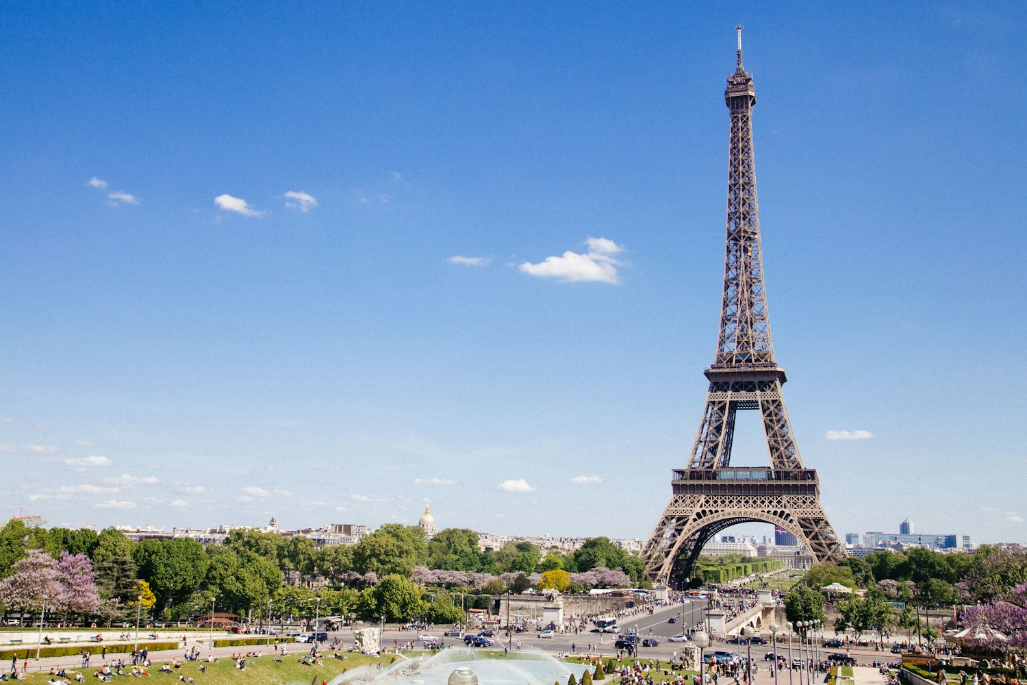 The Eiffel Tower in Paris